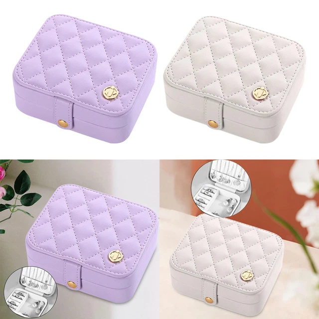 Schmuckschatulle, moderner Schmuck Organizer für Armbänder, Ohrringe,