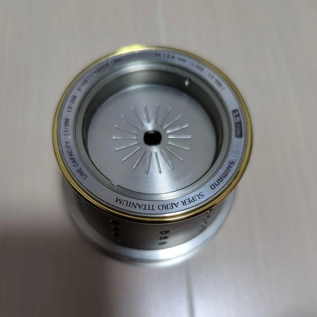 For Shimano Super Aero Titanium Left-Handed Zoom Up Spool For 1.5 Made In Japan