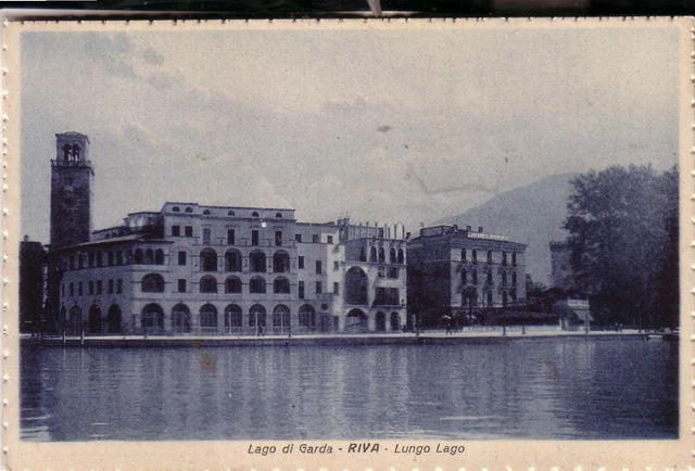 Cartolina  Riva Del Garda Fp Non  Viaggiata Lungo Lago  Regalo