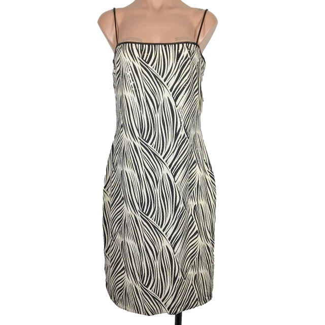 VTG 90S Y2K JESSICA MCCLINTOCK NWT Zebra Sequin Bodycon Wiggle Prom Dress  10 $108.61 - PicClick AU