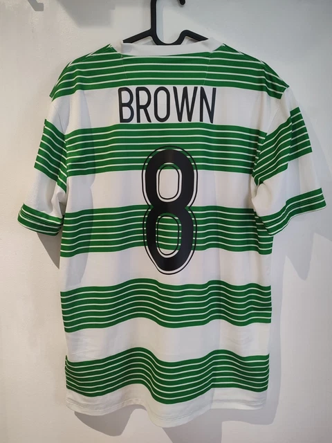 Maillot Jersey Maglia Camoseta Nike Home Celtic Glasgow 2013-2015 Brown