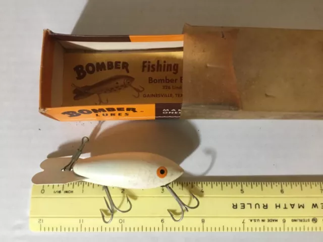 Vintage Bomber Bait Co Gainesville Texas USA fishing lure (lot