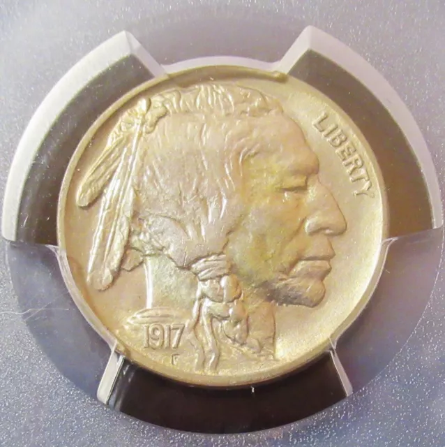 1917 Buffalo Nickel 5C. PCGS MS64. PQ Coin!!!