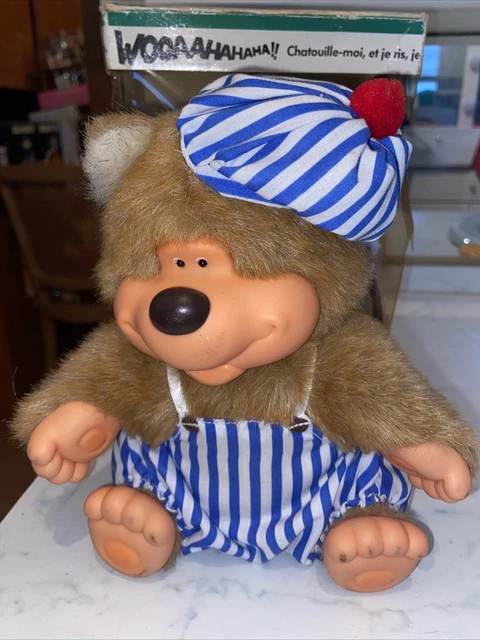 RARE Tenue Vintage Kiki Pour Poupée Monchhichi - Ajena Sekiguchi - 1980s - Neuve Sous Blister