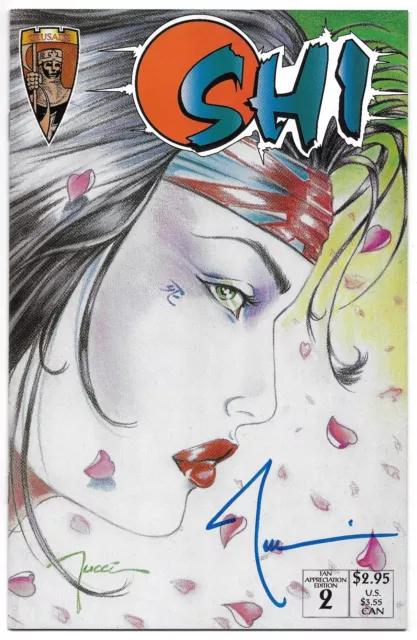 Shi The Way of the Warrior 2 Fan Appreciation Variant Signed Billy Tucci