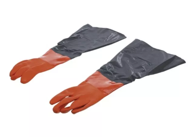 Gants de rechange pour cabine de sablage à air comprimé BGS TECHNIC