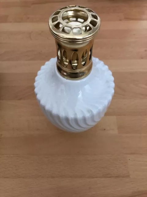 Diffuseur Millefiori Fleur céramique blanche et gris