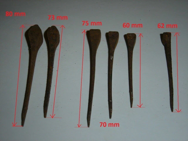 Lot De 250 Clous Assortis Pour Bois - DIY Et Travaux Manuels - Clous à Tête Plate Zingués - Pour Accrocher Des Photos, Décoration De La Maison, Menuiserie, Assortiment De Clous De