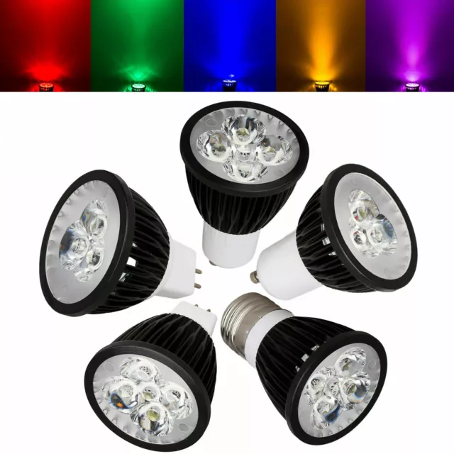 LED Spot Ampoule E27  GU10 MR16 E14 GU5.3 9W 12W 15W Lampe 220V 12V Highlight