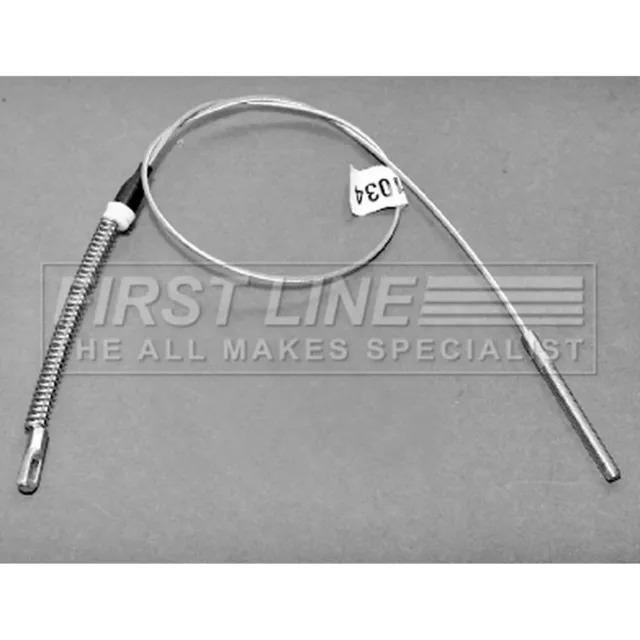Handbrake Cable For Vauxhall Nova 1.2 S Rear Left First Line 90193039 90345528