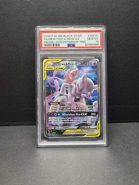 Carte Pokémon Mewtwo Promo Étoile Noire 2000 - Notée CGC 10 GEM MINT - WOTC
