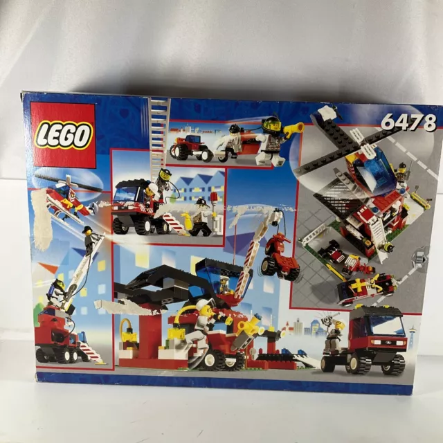 LEGO 6478 Estación de Bomberos/ Completo/ en Caja