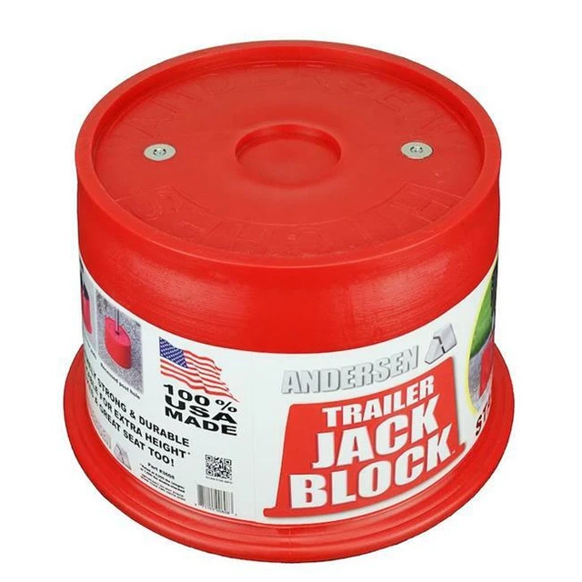 Andersen Trailer Jack Block with Magnets 3608-M Stabilize Your Rv or Trailer