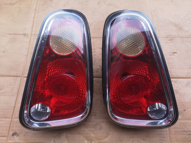 BMW MINI COOPER R50 R52 R53 -04-08 Pair Of Rear Tail Lamp Lights Left ...