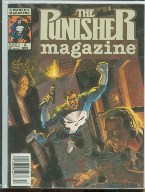 THE PUNISHER MAGAZINE Vol 1 #3 NOV 1989 MARVEL Comic