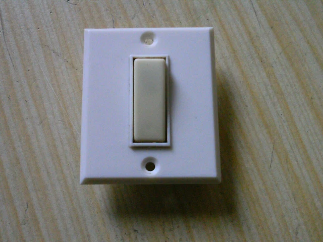 Interrupteur simple allumage (lot de 7) - beige