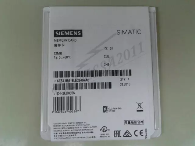 1PC Brand New Siemens 6ES7 954-8LE02-0AA0 Memory Card