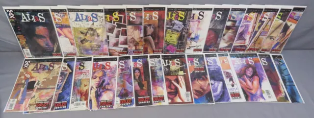 ALIAS #1-28 Full Run (Jessica Jones 1st appearance) Nice Shape Marvel Comic 2001