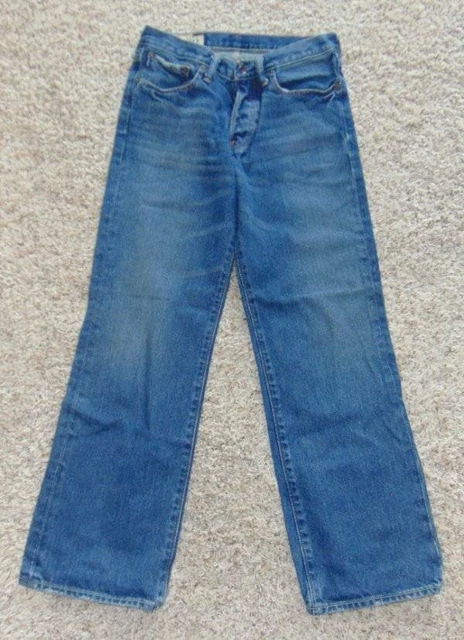 Boys Jeans Abercrombie Medium Blue Classic Denim Pants-size 14  28x29