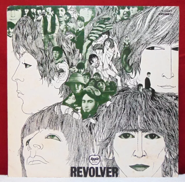 Beatles ‎– Revolver - 1966 Apple ‎AP-8443 Japan Press Rock Vinyl LP - EX/EX 🔥🎶