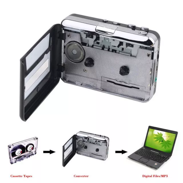 Cassette USB portable - To-MP3 Converter Capture HiFi Audio Music Player
