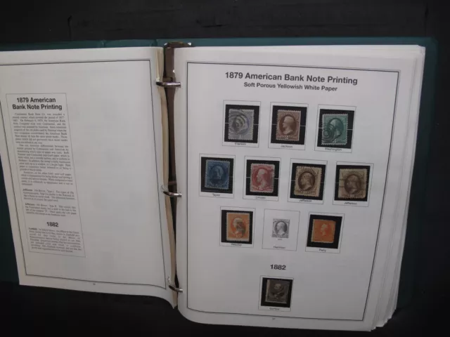 Large Mostly Mint US Collection In Mystic Stamp Album 1847 To 1973