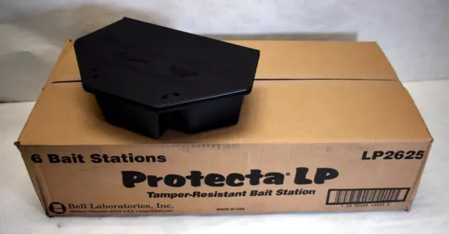 Protecta LP Rat Mouse Baiting Station Tamper Resistant Bell Labs 6 Pack