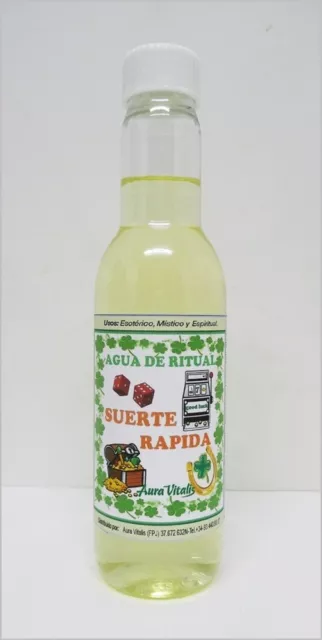 Suerte Rapida,  Agua de Ritual  187 ml