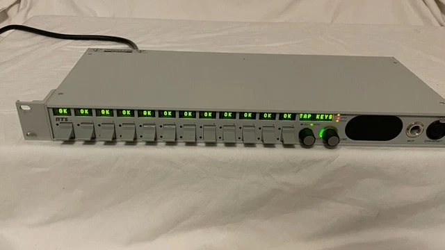 RTS KP-12LK Telex 12 Position Key Panel Intercom System Adam Zeus Cronus compat.