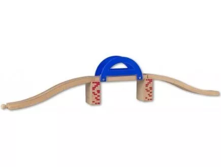 Pont En Bois - Accessoire circuit Train - Beeboo - Jouet En Bois