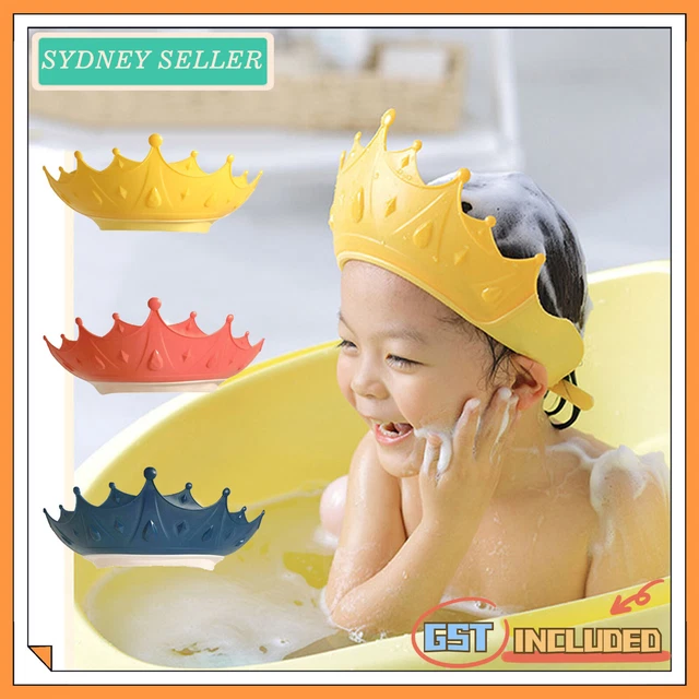 Adjustable Kids Baby Shower Cap Children Shampoo Bath Wash Hair Shield Visor Hat