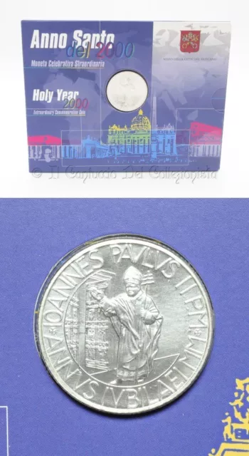 VATICANO 2000 Lire 2000 Argento FDC Anno santo Moneta celebrativa straordinaria 
