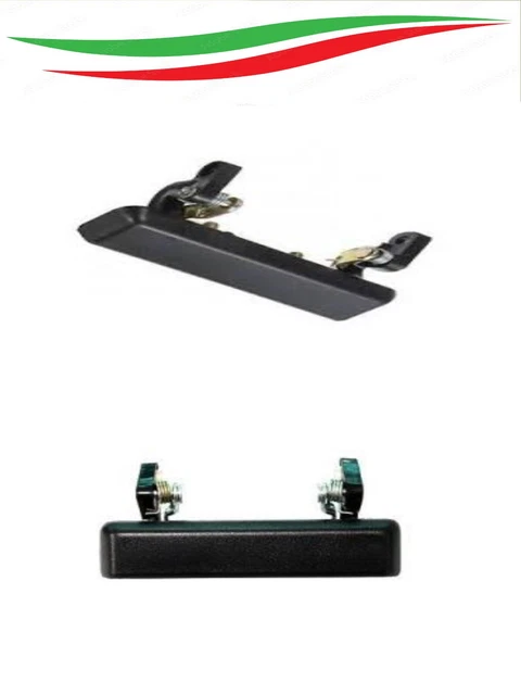 Set 2 Maniglie Porte Esterne Per Suzuki SJ410 SJ413 Samurai - Cromato Lucido - Foto 8