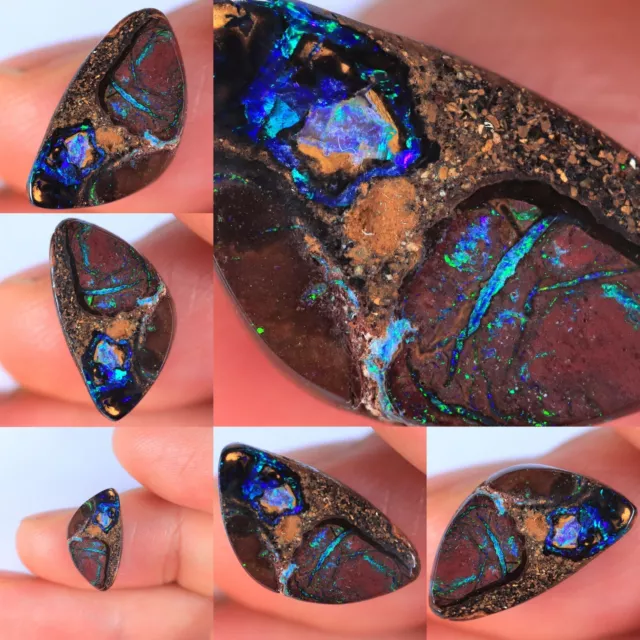 5.19 TCW Natural AUSTRALIAN YOWAH Boulder Opal Stone