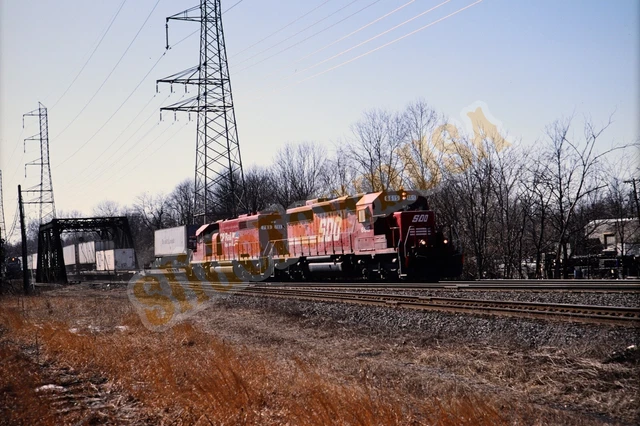 Vtg 1994 Train Slide 6615 SOO Line Engine X4S012