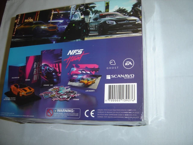 Need For Speed Heat Ultimate Collector's Pack - NEW/SEALED - Scanavo Box