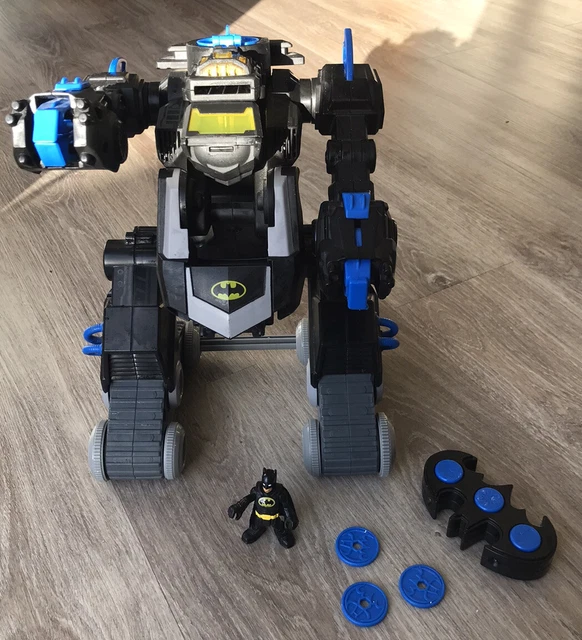 IMAGINEXT BATMAN TRANSFORMING Remote Control Bat Bot Robot 3