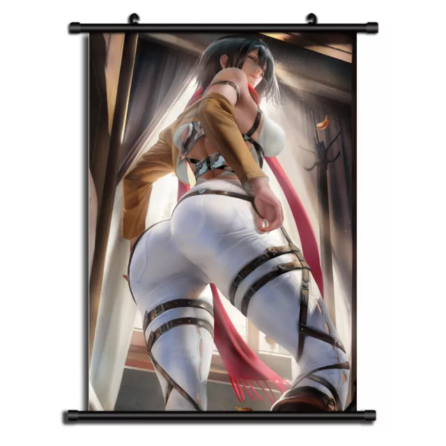 WV6306 Attack on Titan Shingeki no Kyojin Characters Eren Yeager Mikasa  Ackerman Annie Armin Hange Levi Sasha Anime Manga Art 16x12 Print Poster