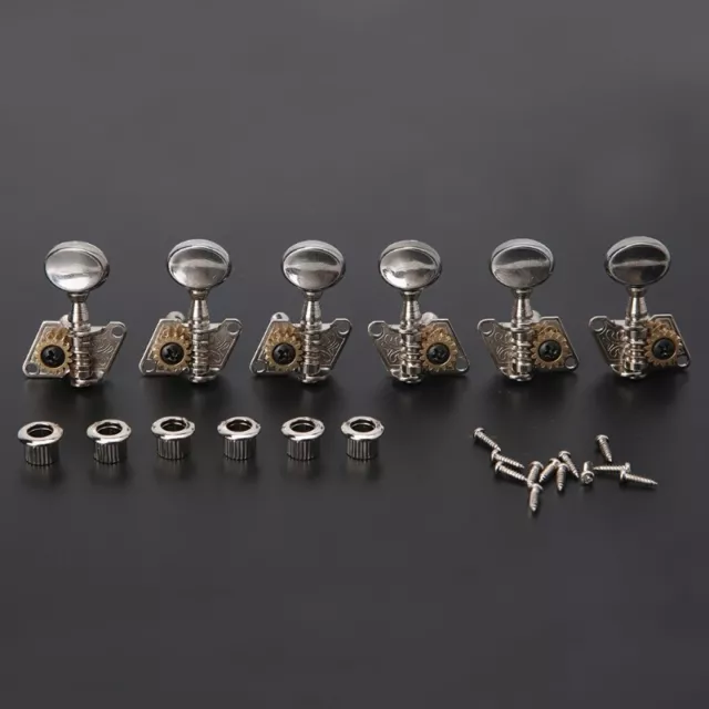Acoustic Folk Guitar Open Tuning Peg Tuners Machine Heads for Replacement Parts