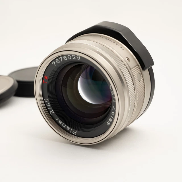 CONTAX PLANAR CARL Zeiss T* 45mm F2 AF Lens for G1 G2 from Japan
