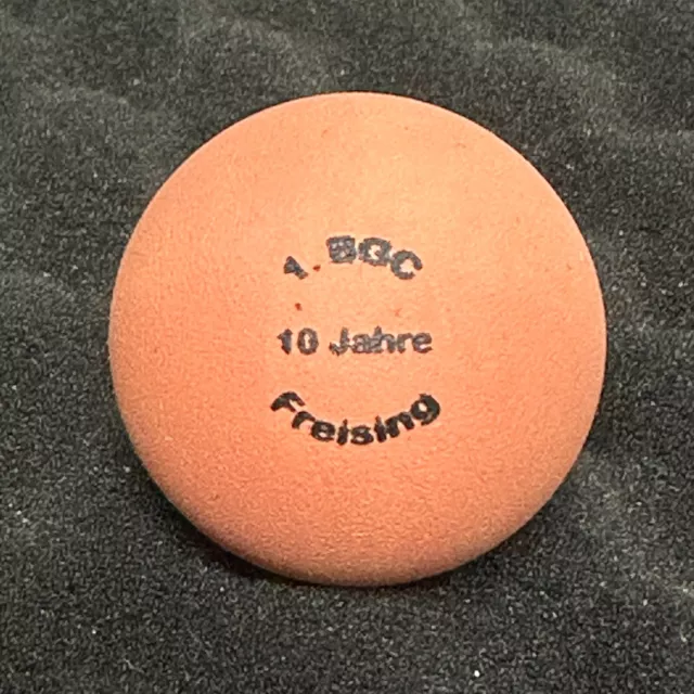 Minigolfball Reisinger 10 Jahre 1. BGC Freising KX, unmarkiert, ungespielt