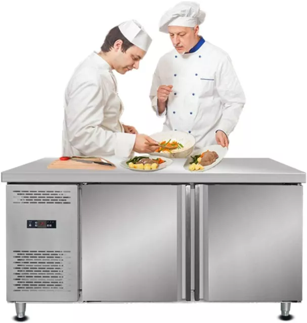 Kolice Commercial Tabletop 11 Cu. Ft Air Cooling Freezer Refrigerator 23℉~-4℉