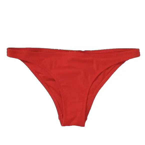 Aerie Red Cheeky Swim Bikini Bottom SIZE MEDIUM