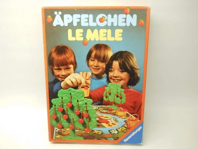 Ravensburger - Äpfelchen - Le Mele - Ältere Ausgabe 1979 Ravensburger - Äpfelchen - Le Mele - Ältere Ausgabe 1979