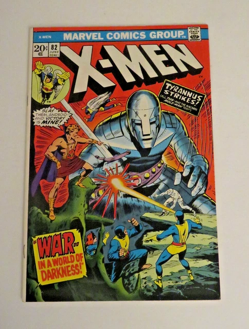 X-MEN #82 VERY FINE 1973 Roy Thomas Dan Adkins