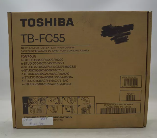 Toshiba Genuine TB-FC55 Waste Toner Container *New Unused*