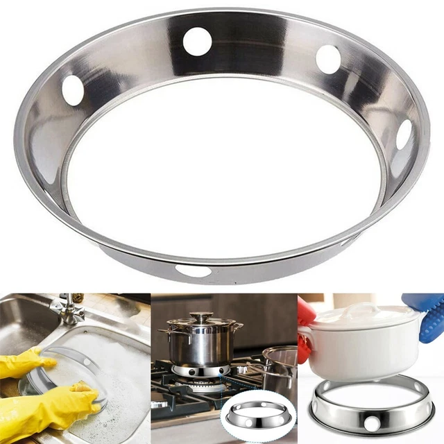 Poêle Soutien Rack Wok Bague Universel Plate-Forme Pièces Standard Rond Bas
