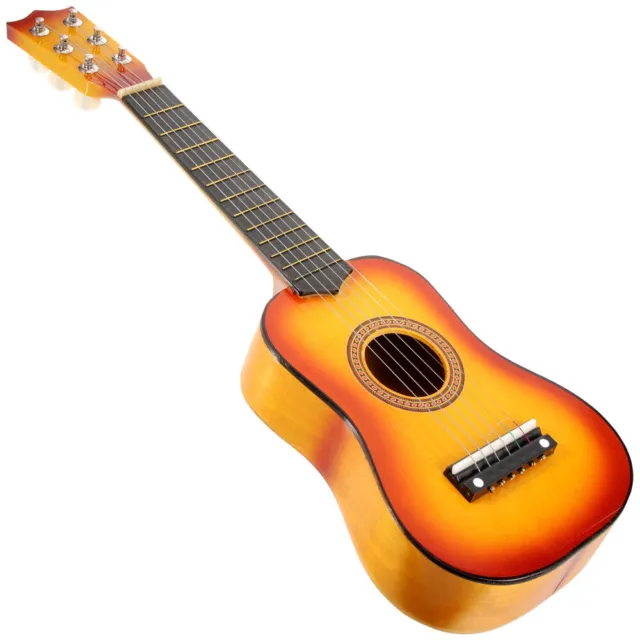 21 Inch Wooden Toddler Acoustic Guitar Kids Musical Instrument
