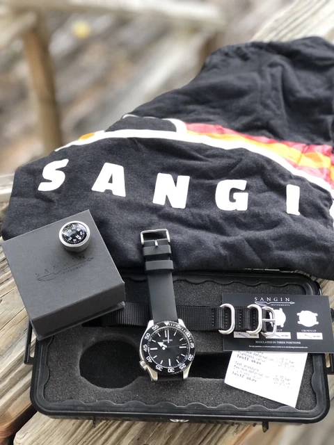 SANGIN STARTER PACK: Sangin Instruments K2  (Midnight), COMPASS, TSHIRT