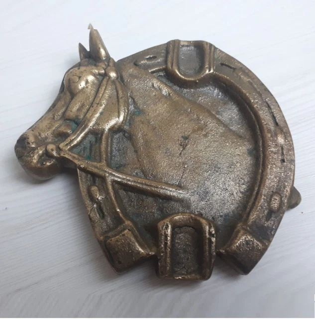 ZOCCOLO DI CAVALLO ADATTATO A POSACENERE - ITALIA